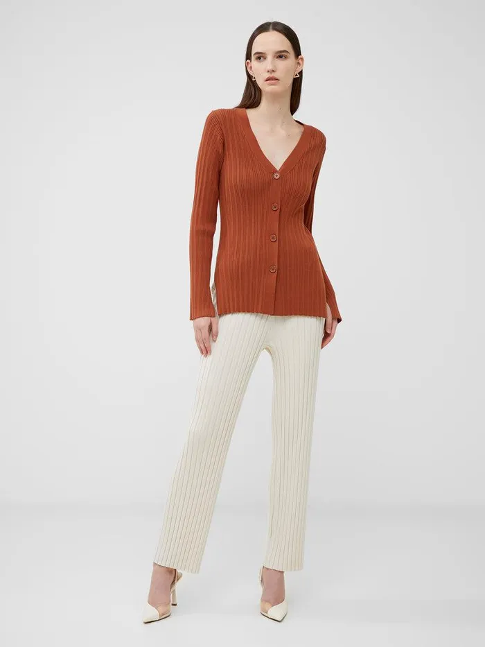 French Connection Jumpers and Cardigans Woman Leonora Recycled Cardigan Sierra