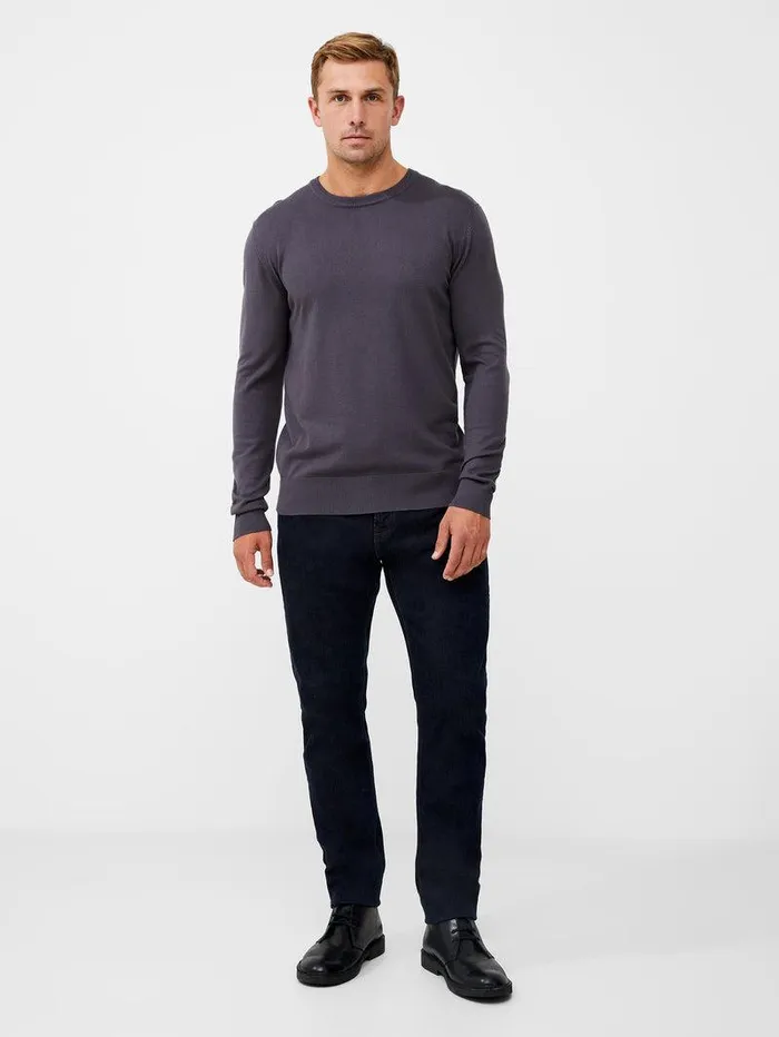 French Connection Knitwear Man Crew Neck Sweatshirt Forged Iron