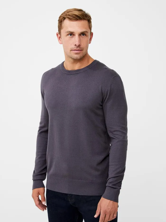 French Connection Knitwear Man Crew Neck Sweatshirt Forged Iron