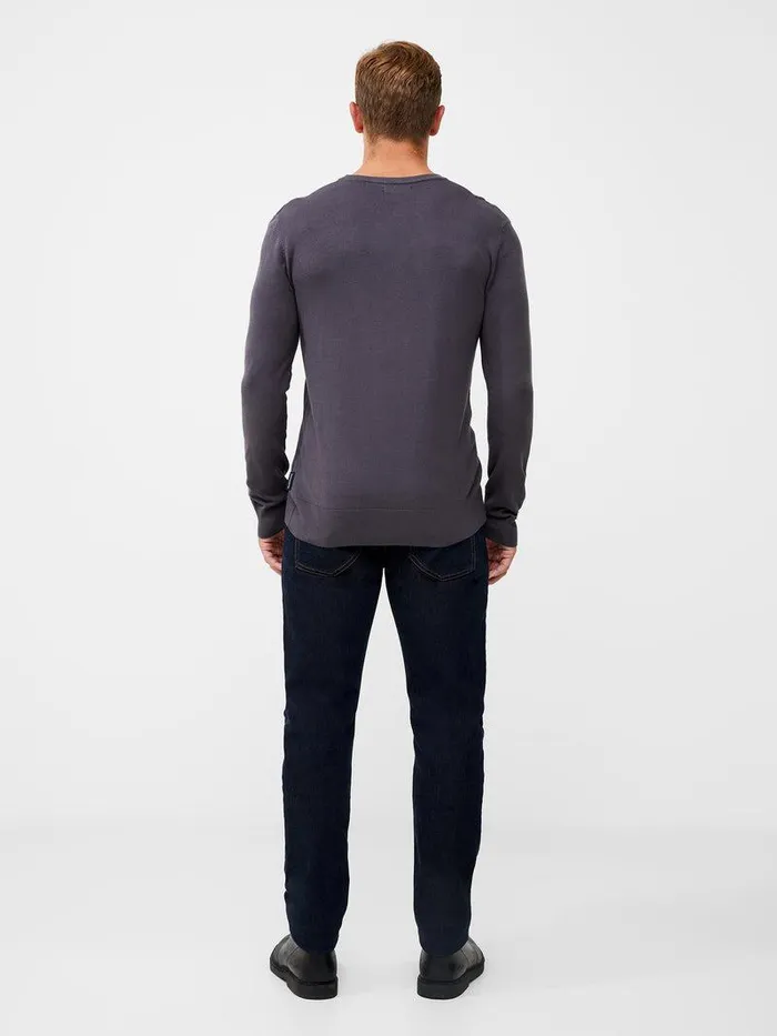French Connection Knitwear Man Crew Neck Sweatshirt Forged Iron