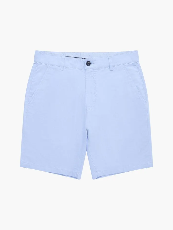French Connection Shorts Man Soft Tailored Shorts Light Blue