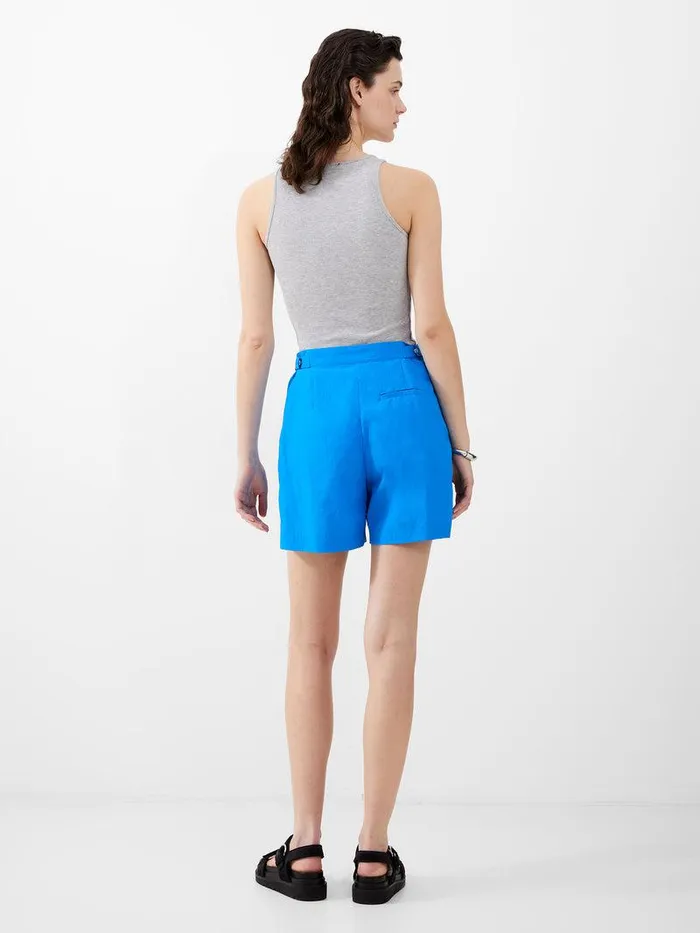 French Connection Skirts and Shorts Woman Alora Shorts Blue Sea Star