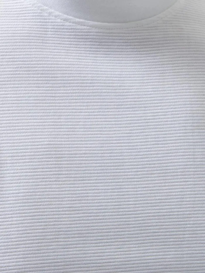 French Connection TShirts and Polo Shirts Man Ottoman Crew Neck TShirt White