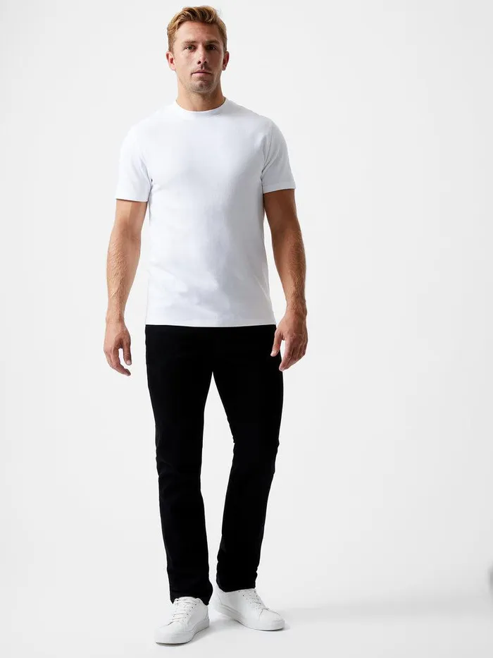 French Connection TShirts and Polo Shirts Man Ottoman Crew Neck TShirt White