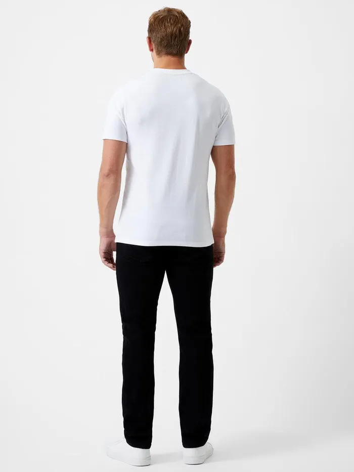 French Connection TShirts and Polo Shirts Man Ottoman Crew Neck TShirt White