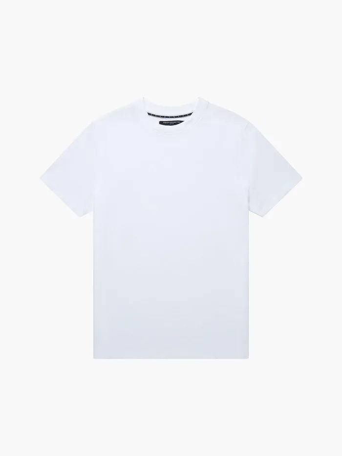 French Connection TShirts and Polo Shirts Man Ottoman Crew Neck TShirt White