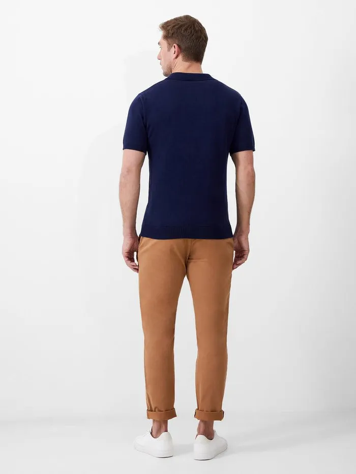 French Connection TShirts and Polo Shirts Man Resort Short Sleeve Polo Shirt Navy