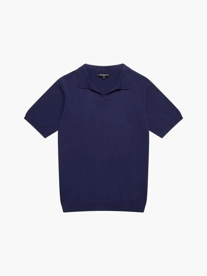 French Connection TShirts and Polo Shirts Man Resort Short Sleeve Polo Shirt Navy
