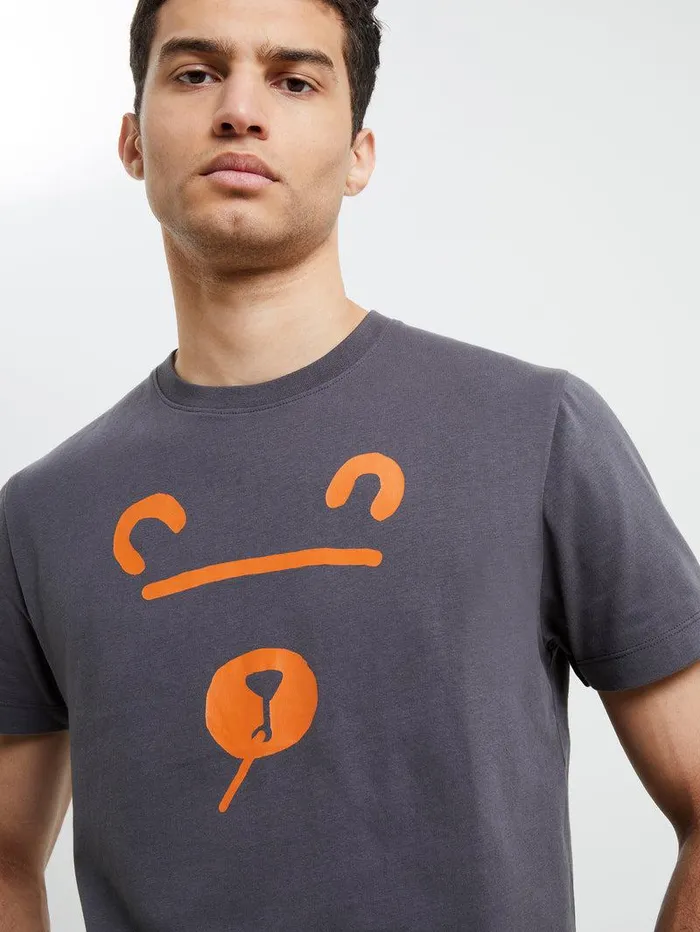 French Connection TShirts and Polo Shirts Man Shadow Bear TShirt Forged Iron