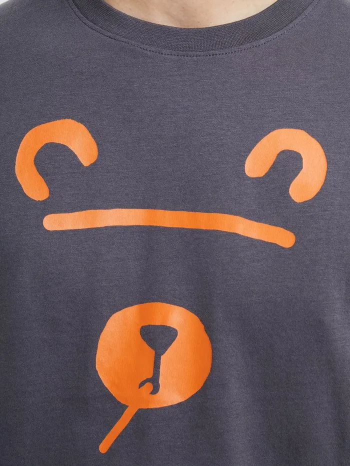French Connection TShirts and Polo Shirts Man Shadow Bear TShirt Forged Iron