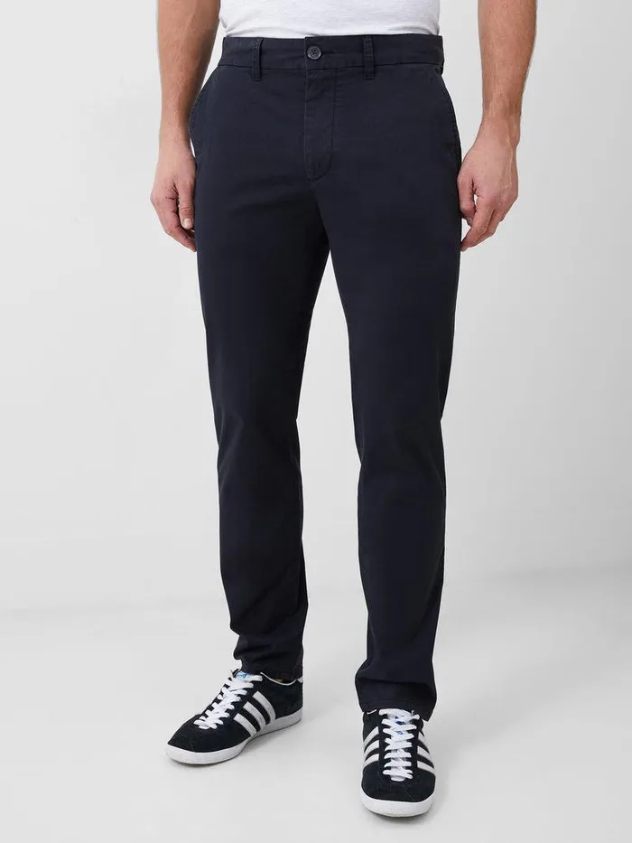 French Connection Trousers Man Stretch Chino Trousers Black