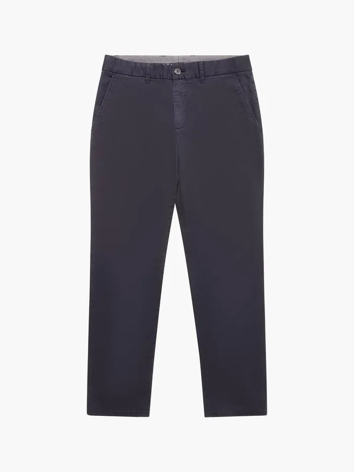 French Connection Trousers Man Stretch Chino Trousers Black