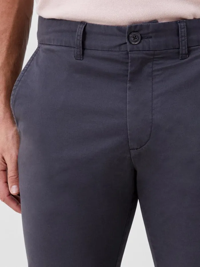 French Connection Trousers Man Stretch Chino Trousers Charcoal