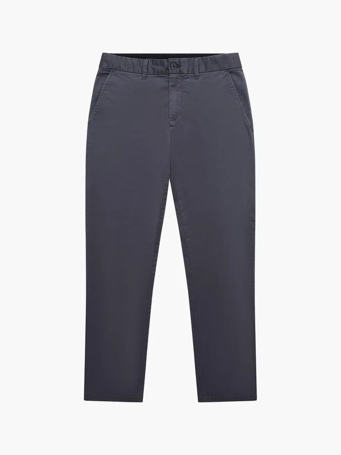 French Connection Trousers Man Stretch Chino Trousers Charcoal