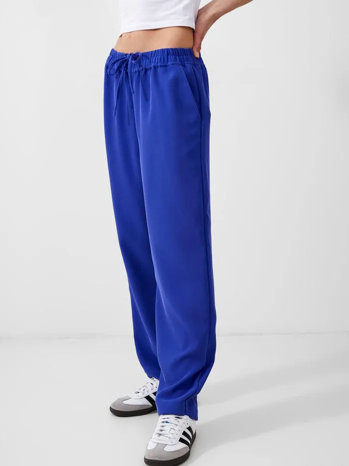 French Connection Trousers Woman Bella Twill Trousers Royal Blue