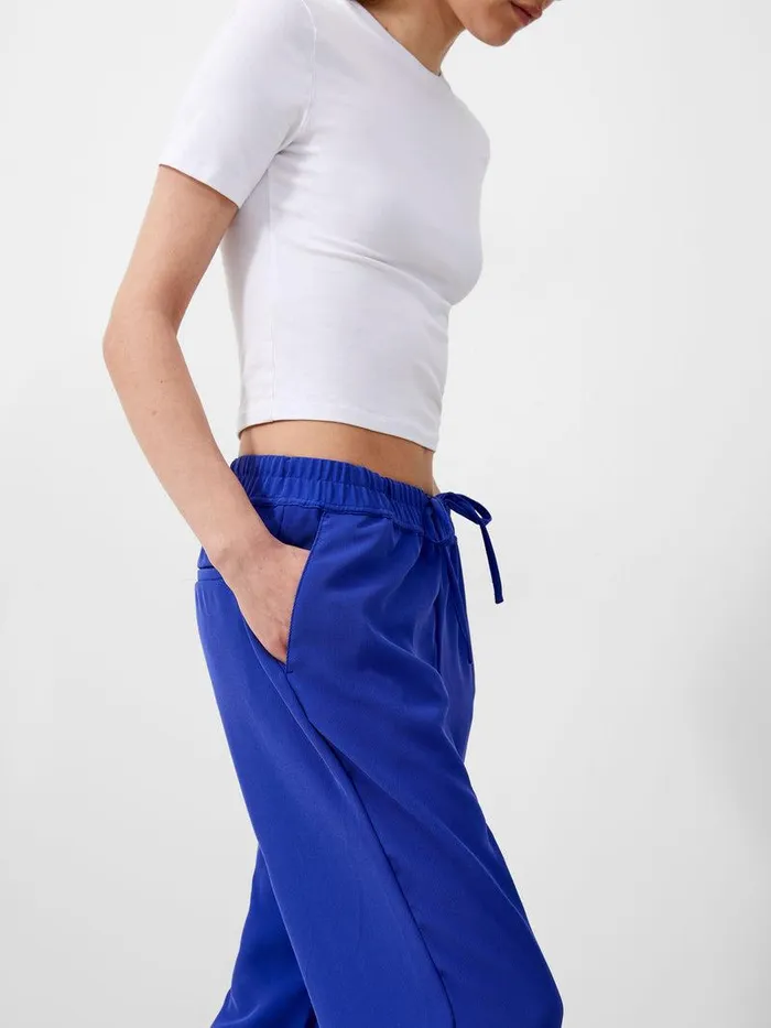 French Connection Trousers Woman Bella Twill Trousers Royal Blue