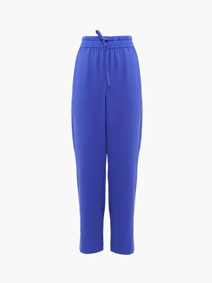 French Connection Trousers Woman Bella Twill Trousers Royal Blue