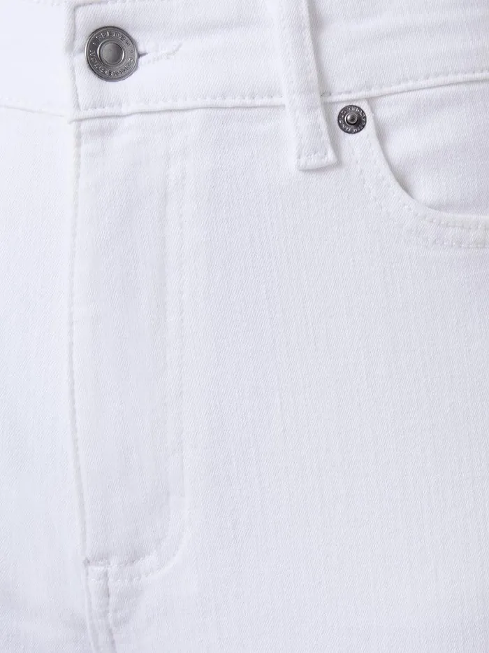 French Connection Trousers Woman Denim Stretch Wide Leg Jeans 34 Inch White