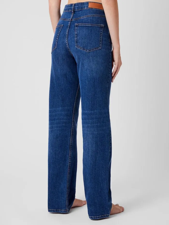 French Connection Trousers Woman Toms Denim Bleach Line Jeans 32 Inch Vintage