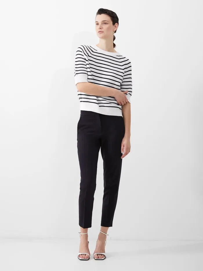 French Connection Trousers Woman Whisper Ruth Tailored Trousers Utility Blue