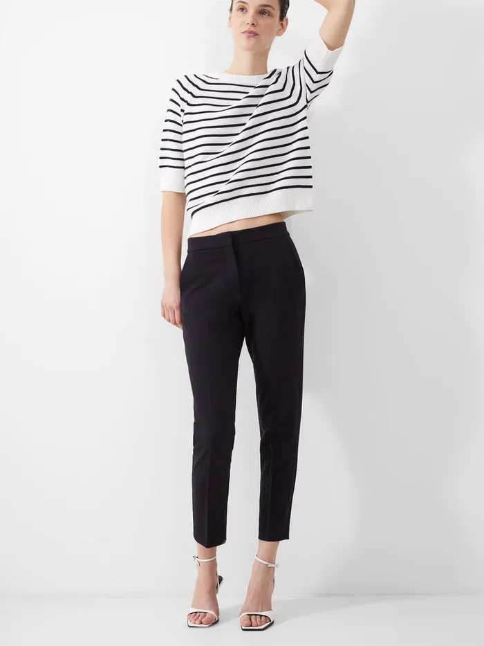 French Connection Trousers Woman Whisper Ruth Tailored Trousers Utility Blue