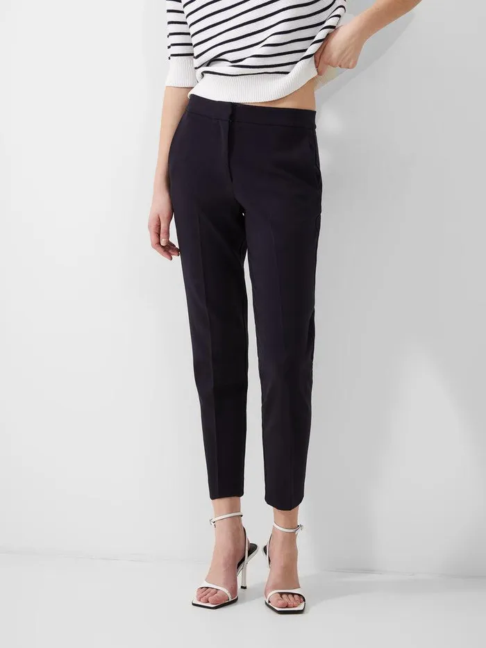 French Connection Trousers Woman Whisper Ruth Tailored Trousers Utility Blue