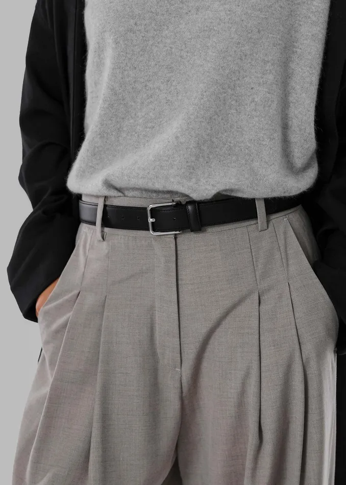 Gelso Pleated Trousers 8211 Light Taupe Melange Women The Frankie Shop Clothing