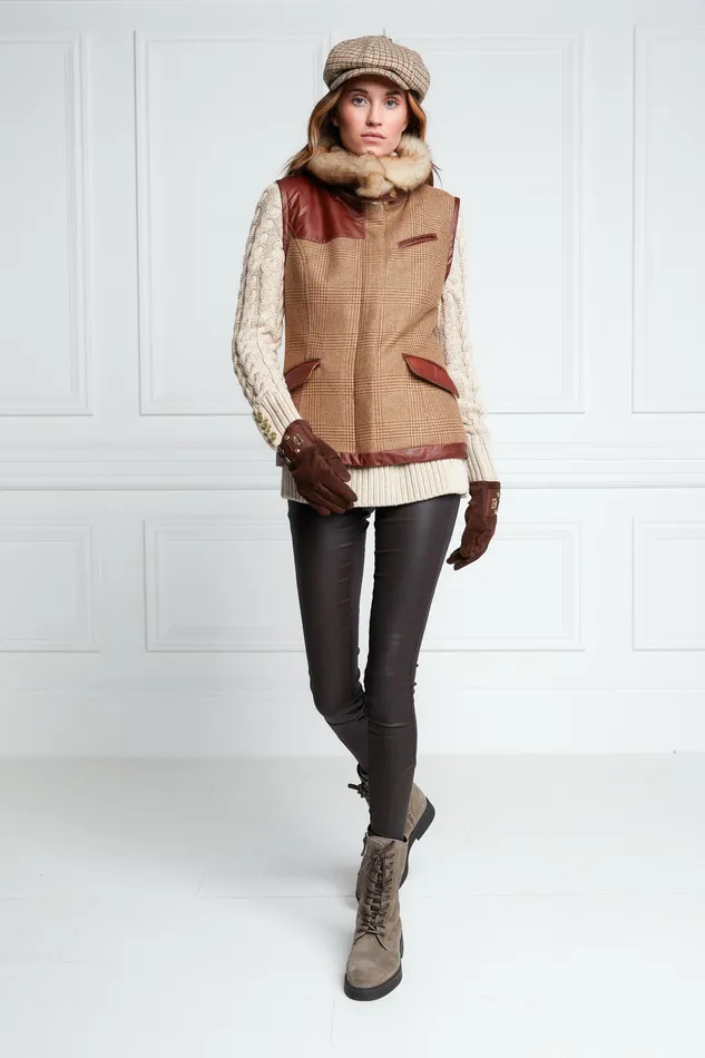 Gilets Aviator Gilet Tawny 8211 Holland Cooper Womens Gilets Aviator Gilet Tawny 8211 Holland Cooper Womens