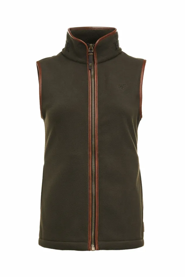 Gilets Country Fleece Gilet Khaki Holland Cooper Womens Gilets Country Fleece Gilet Khaki Holland Cooper Womens