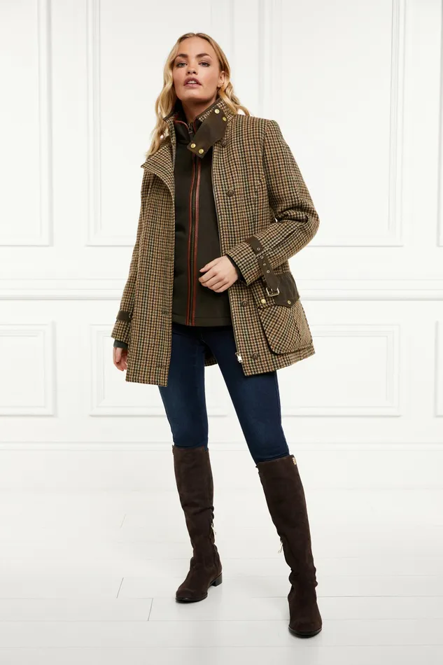 Gilets Country Fleece Gilet Khaki Holland Cooper Womens Gilets Country Fleece Gilet Khaki Holland Cooper Womens