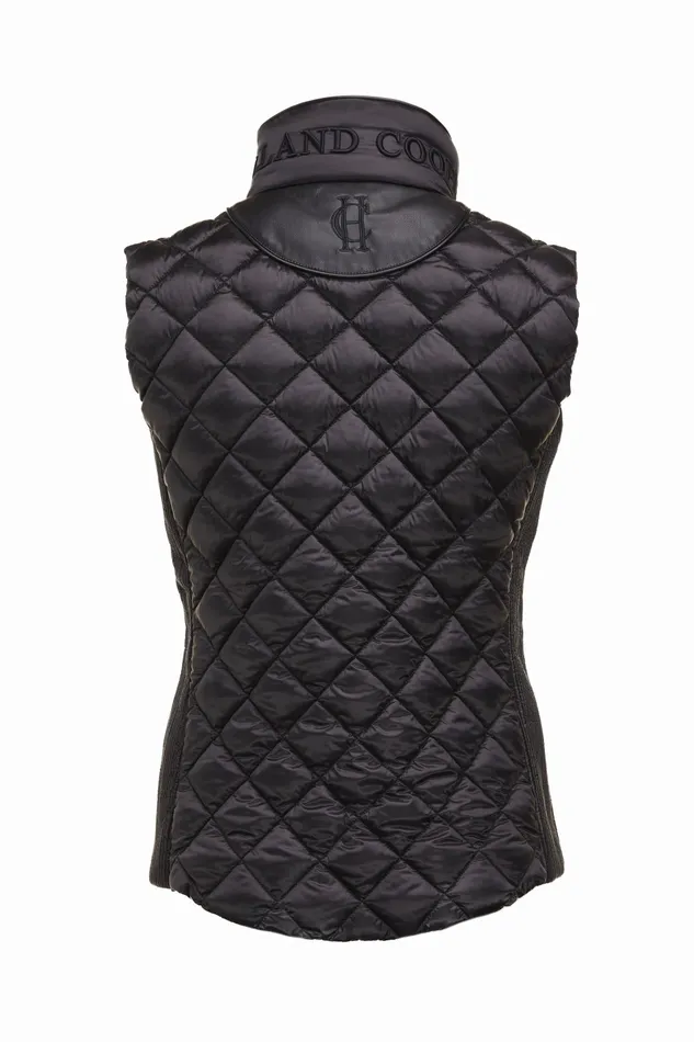 Gilets Womens Holland Cooper Charlbury Quilted Gilet Black Gilets Womens Holland Cooper Charlbury Quilted Gilet Black