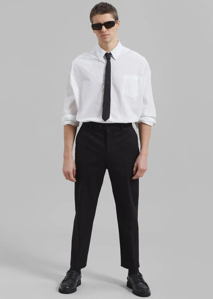 Gregory Trousers 8211 Black Men The Frankie Shop Clothing