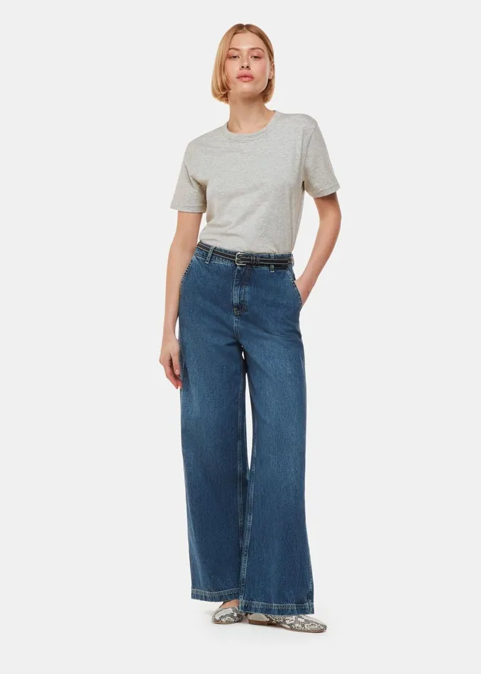 Grey Marl Ultimate Emily TShirt Women Whistles Tops