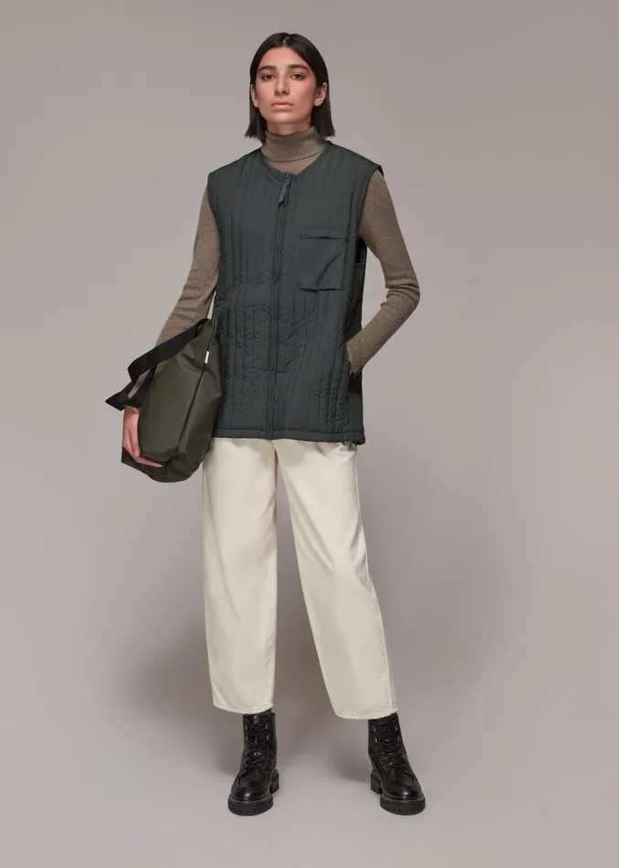 Grey Rains Liner Vest Women Whistles Coats and Jackets