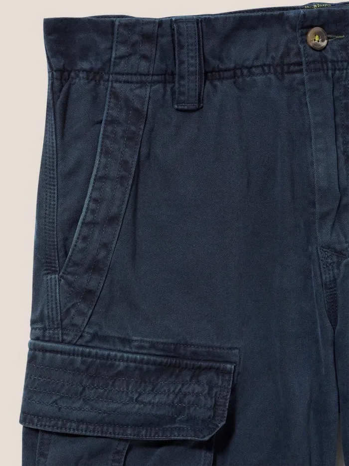 Halsall Organic Cargo Short Dark Navy Men White Stuff Shorts Halsall Organic Cargo Short Dark Navy Men White Stuff Shorts