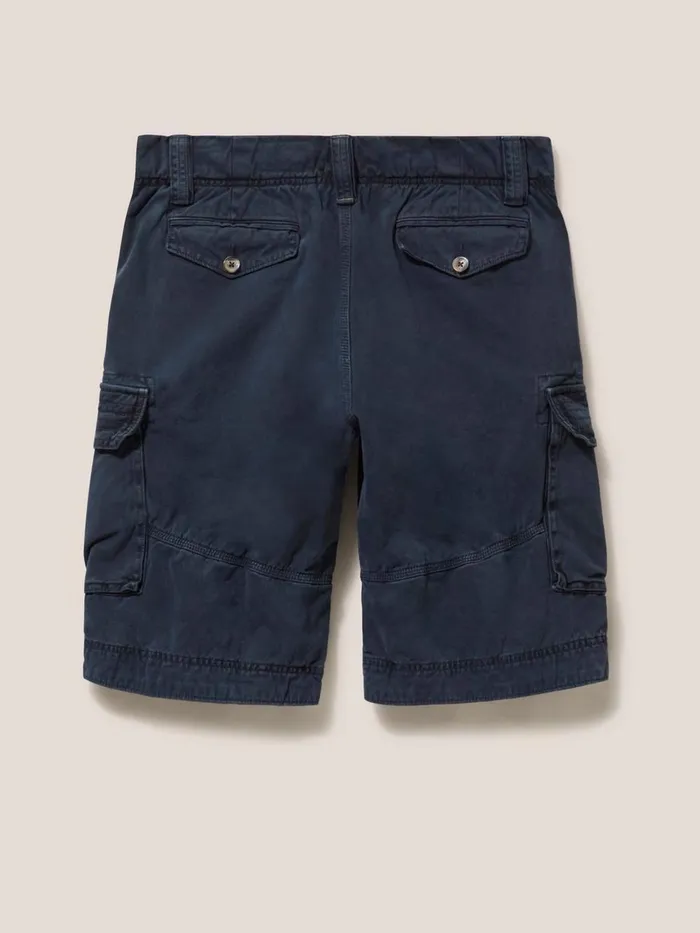 Halsall Organic Cargo Short Dark Navy Men White Stuff Shorts Halsall Organic Cargo Short Dark Navy Men White Stuff Shorts