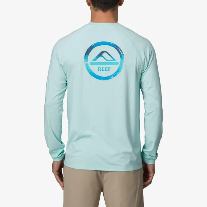 Hanford Long Sleeve Surf Shirt 50 UPF Clearwater Men Reef Shirts