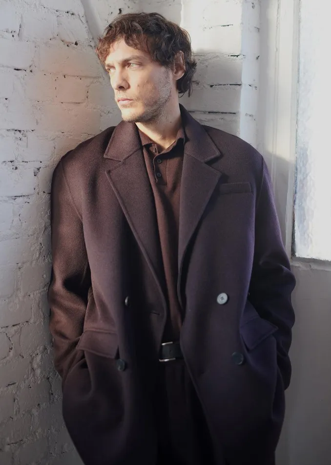 Harry Wool Blazer 8211 Dark Plum Men The Frankie Shop Clothing