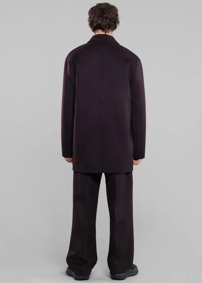 Harry Wool Blazer 8211 Dark Plum Men The Frankie Shop Clothing