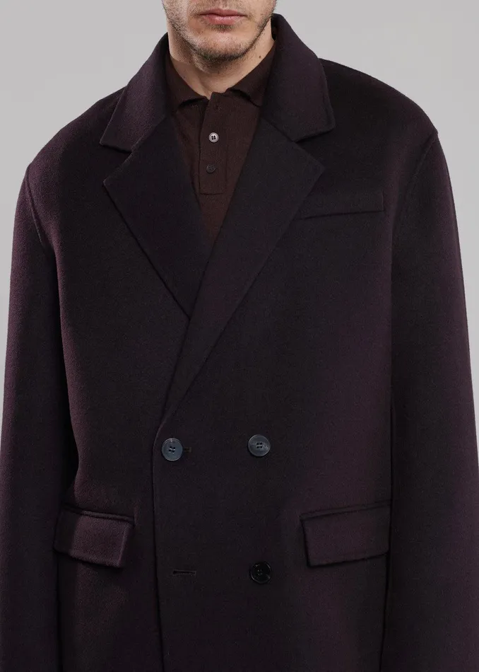 Harry Wool Blazer 8211 Dark Plum Men The Frankie Shop Clothing