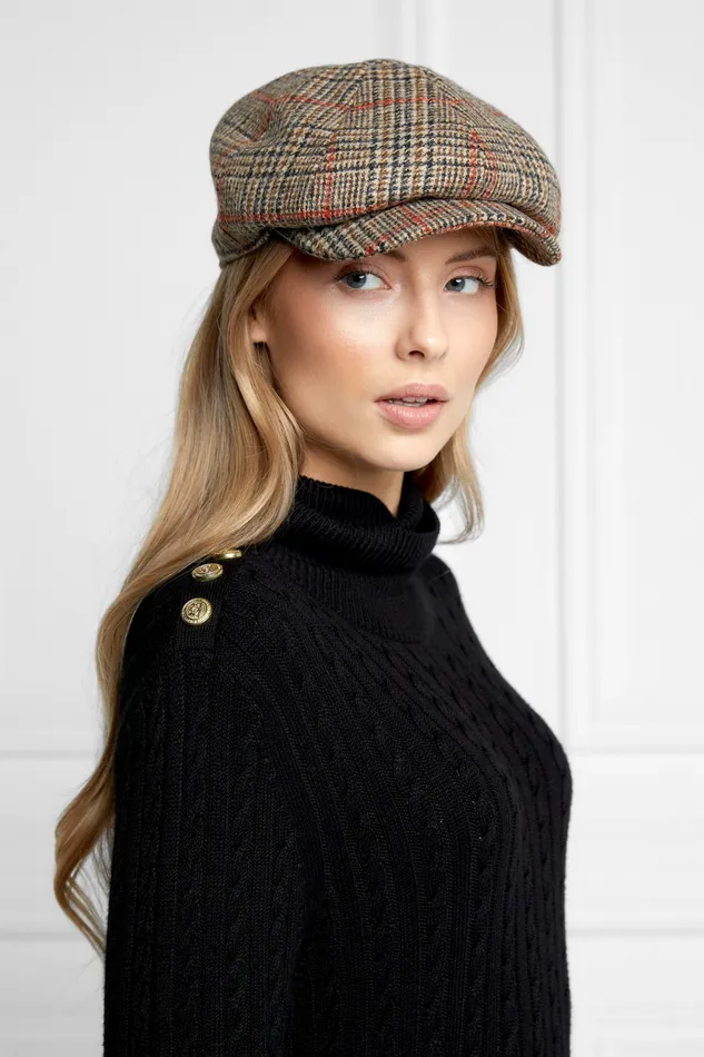 Hats Baker Boy Orange Windsor Holland Cooper Womens