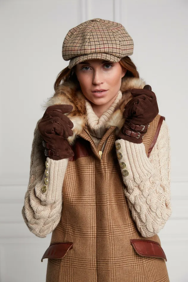 Hats Holland Cooper Womens Baker Boy Cap Charlton Tweed Hats Holland Cooper Womens Baker Boy Cap Charlton Tweed