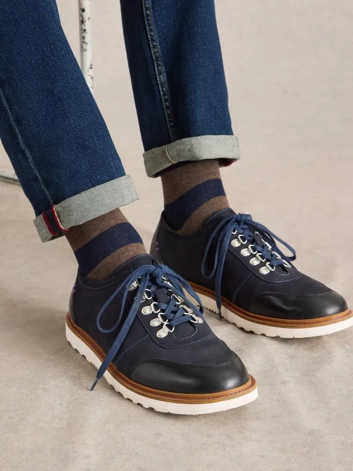 Henry Hiker Shoe Dark Navy Men White Stuff Shoes