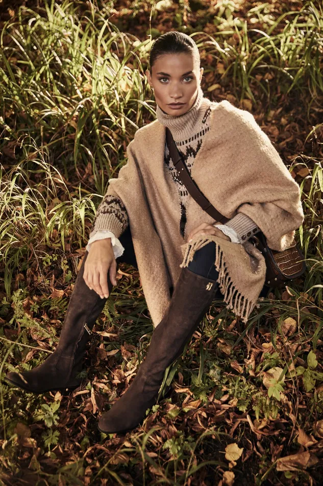 Holland Cooper Boots Womens Albany Knee Boot Chocolate Suede Holland Cooper Boots Womens Albany Knee Boot Chocolate Suede