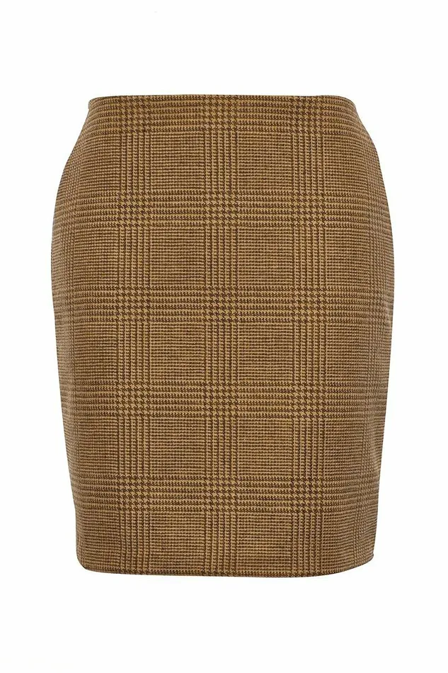 Holland Cooper Chelsea Skirt Tawny Womens Skirts Holland Cooper Chelsea Skirt Tawny Womens Skirts