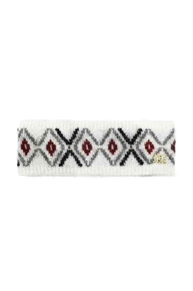 Holland Cooper Headwear Womens Fairisle Headband Cream Holland Cooper Headwear Womens Fairisle Headband Cream