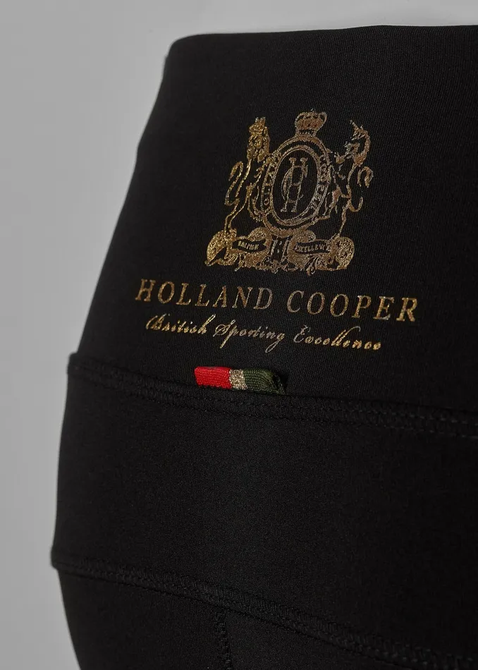 Holland Cooper Heritage Legging Black Womens Leggings Holland Cooper Heritage Legging Black Womens Leggings