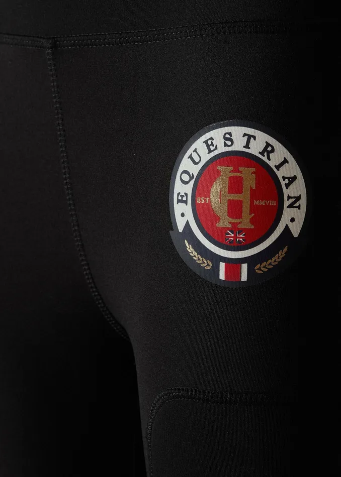 Holland Cooper Heritage Legging Black Womens Leggings Holland Cooper Heritage Legging Black Womens Leggings