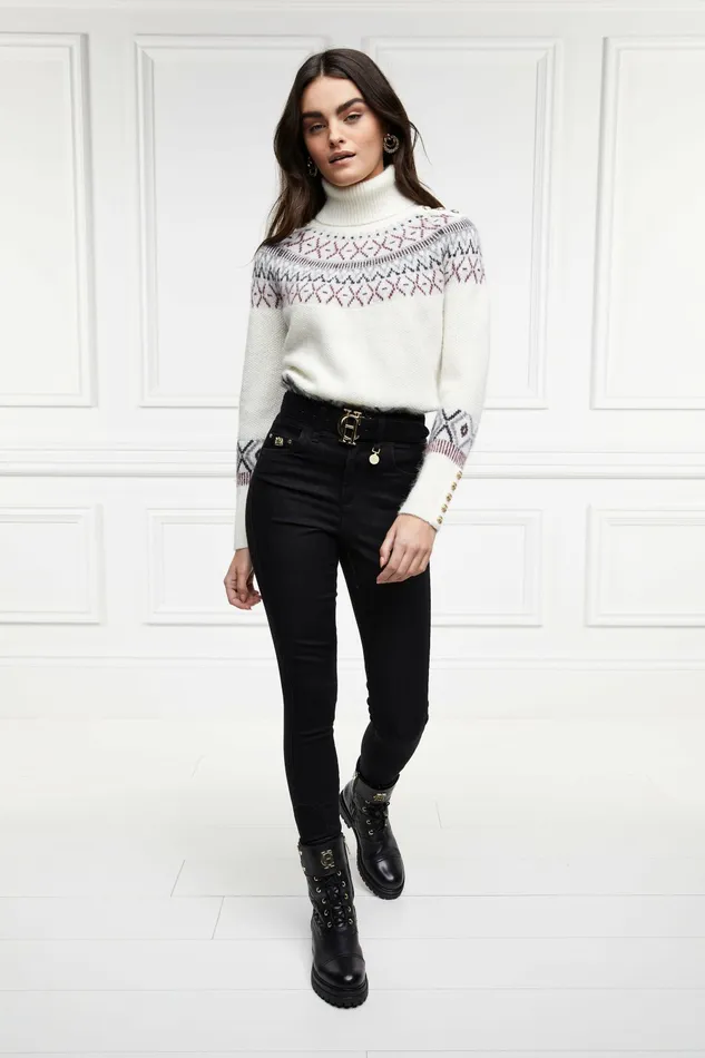 Holland Cooper Thermal Jodhpur Jean Black Womens Jeans Holland Cooper Thermal Jodhpur Jean Black Womens Jeans