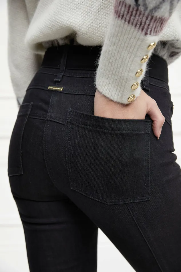 Holland Cooper Thermal Jodhpur Jean Black Womens Jeans Holland Cooper Thermal Jodhpur Jean Black Womens Jeans